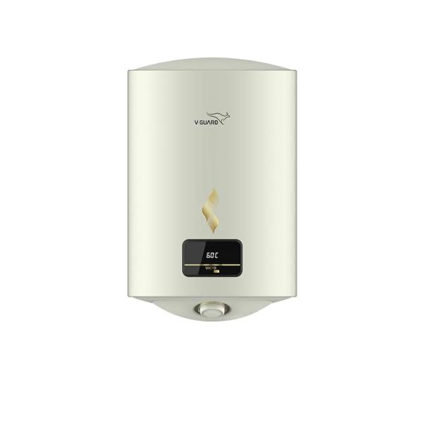 V-Guard Victo DG Geyser 15 Litre Water Heater with Digital Display | Vitreous Enamel Coating | High Energy Efficiency | Free PAN India Installation &