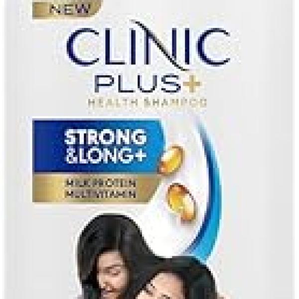 Clinic Plus Strong & Long Shampoo 1 L|| With Milk Proteins & Multivitamins for Healthy and Long Hair - Strengthening Shampoo for Ha