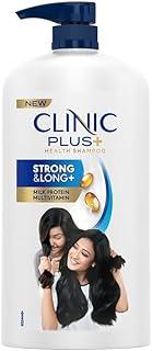 Clinic Plus Strong & Long Shampoo 1 L|| With Milk Proteins & Multivitamins for Healthy and Long Hair - Strengthening Shampoo for Ha