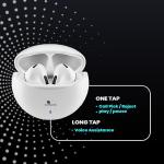 Kratos TW02 Ear Buds Wireless with 60H Playtime, Noise Isolation & Clear Calls, Bluetooth Earbuds with Voice Assistant, Ear Buds with Bluetooth V 5.3 & with Type C Fast Charging
