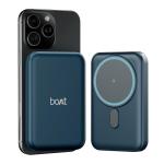 boAt powewrbank  PB331 (Magsafe) 10000mAh Magnetic Wireless Powerbank, 15W Wireless & 22.5W Wired Charging for (iPhone 16, 15, 14, 13 & 12, Android & Other Qi Enabled Devices)