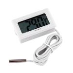 Mini LCD digital thermometer sensor wired for Room temperaure/fridges, Indoor Outdoor Portable Pocket LCD Electronic Temperature Meter Tester Instant Read Thermocouple