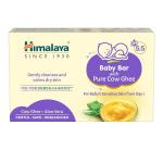 Himalaya Baby Bar with Pure Cow Ghee 125g| For Sensitive Skin| pH 5.5