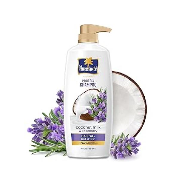 Parachute Advansed Hair Fall Defense Protein Shampoo Coconut Milk & Rosemary (650 ml)