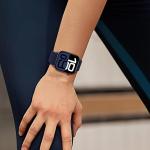 Compatible with Apple Watch Series 11/10/9/8/7/6/5/4/3/2/1 SE3 SE2 SE Ultra3/2/1, 38mm 40mm 41mm 42mm 44mm 45mm 46mm 49mm, Soft Adjustable Fabric Velcro Replacement Strap