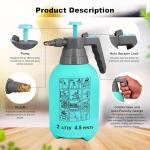 ORILEY 2 LTR Multipurpose Classic Sprayer Hand Powered Water Spray Bottle for Gardening Sanitising Car & Bike Wash Home & Garden