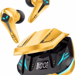 Hoppup Xo3 Gaming Earbuds with 35MS Low Latency, 13MM DRIVERS & 50H PlayTime Bluetooth Headset (White, True Wireless)